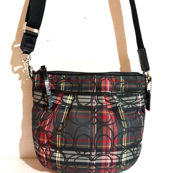 Coach CC signature print canvas crossbody handbag - Picture 6 of 7